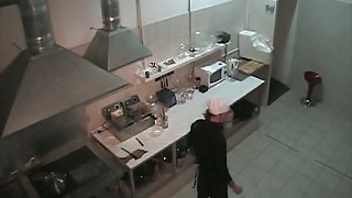 Hidden sex in the kitchen